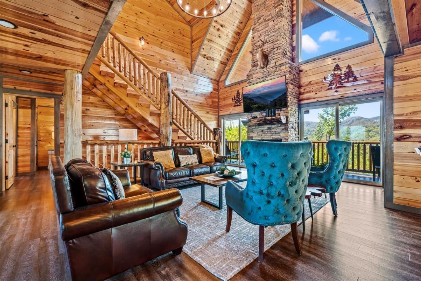 Indoor Pool, Volleyball Beach, Mountain View, Luxury Gatlinburg Ngoại thất bức ảnh
